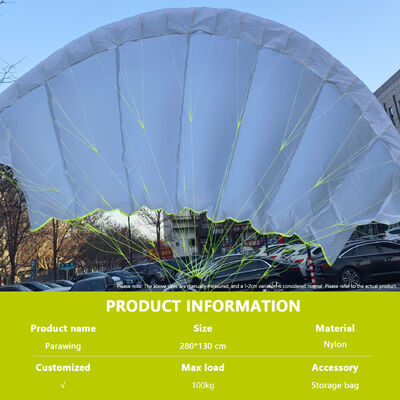 Pvc Wings 5M PVC Parawings 120kg Maxload Kitesurfing Teaching Kite Hydrofoil